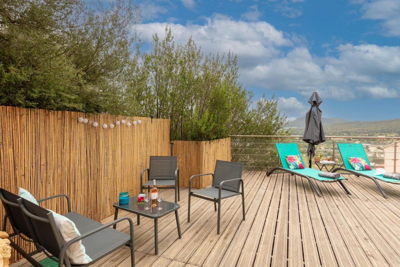 La Restanque - Appt Climatise Apartment Ollioules Luaran gambar